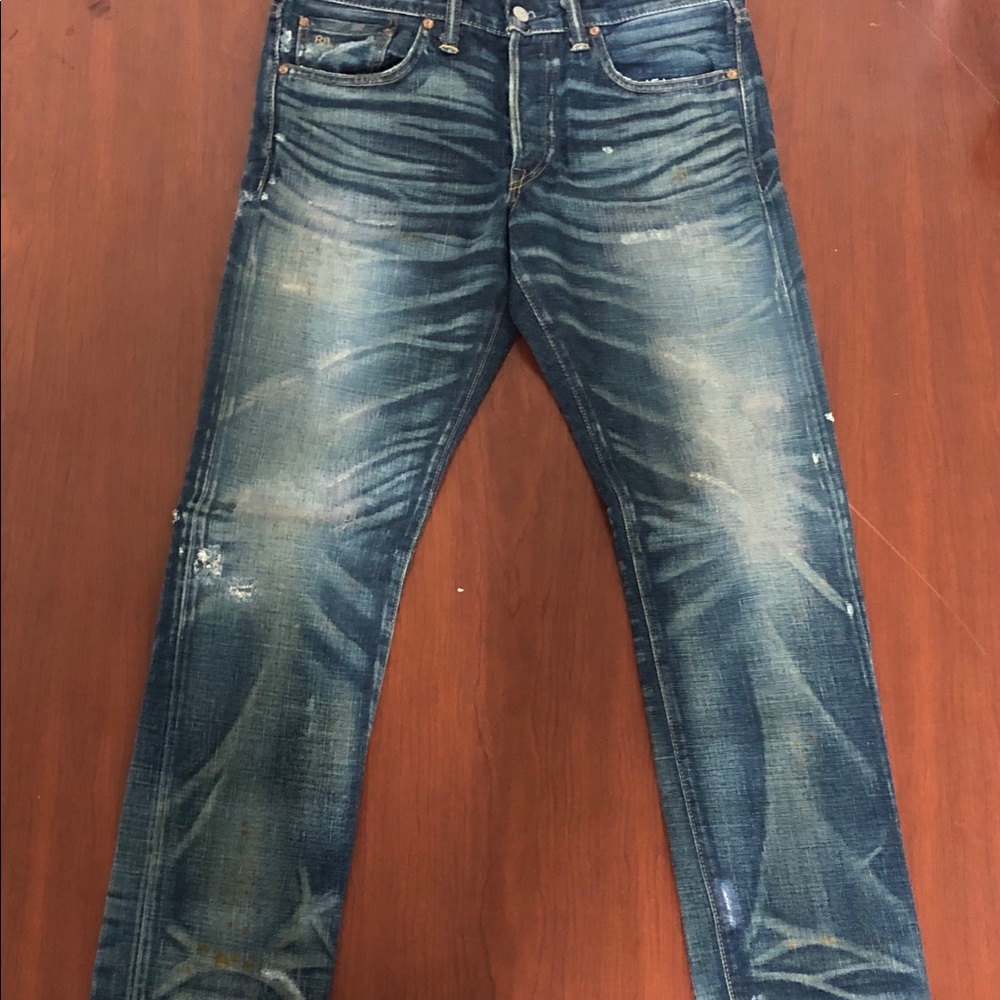 Rrl slim fit denim 31x30
